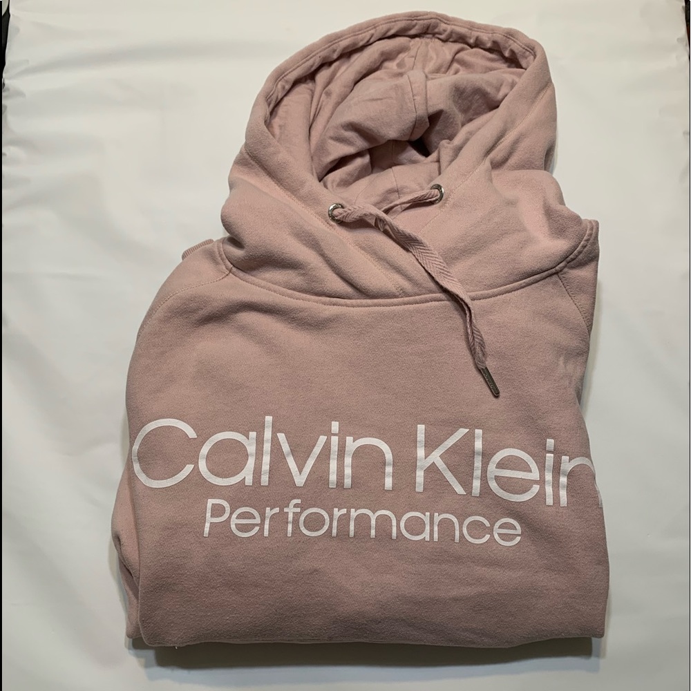 Pink Calvin Klein Performance Hoodie